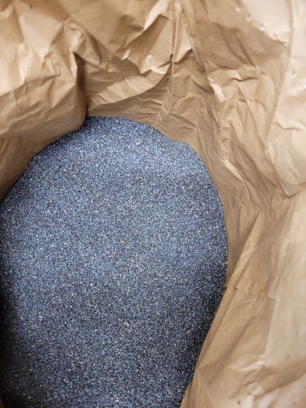 unwashed uk blue poppy seeds